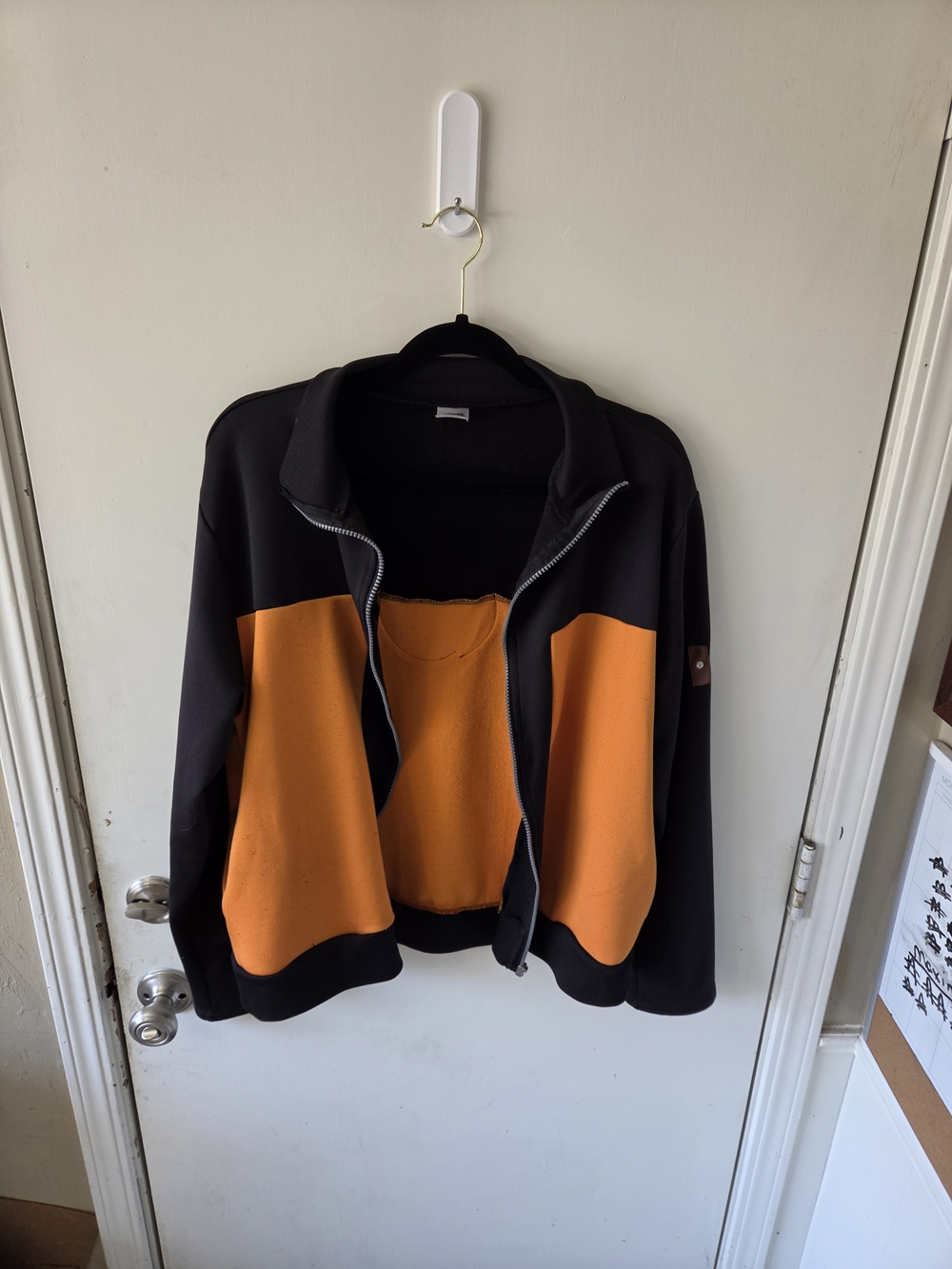 Naruto Shippuden zip-up jacket. Size medium. Anime cosplay.